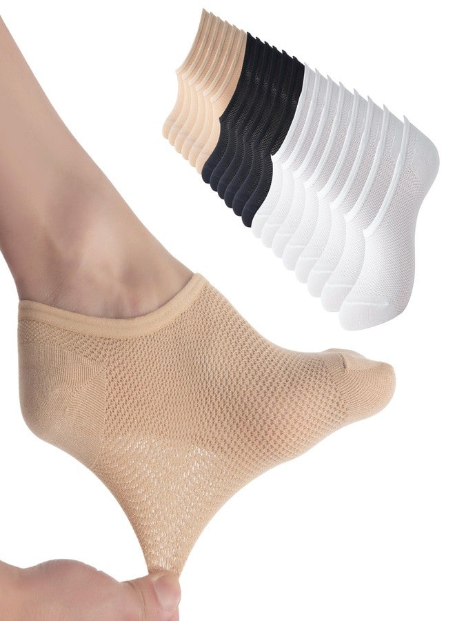 Soxbang 10 Pairs No Show Socks Womens, Athletic Casual Lightweight Thin Sock Low Cut Ankle Sock for Sneakers/Tennis Shoes/Slip On - Image 1